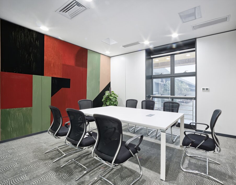 Chromatic Interplay 52H9N 58 Wall Printing