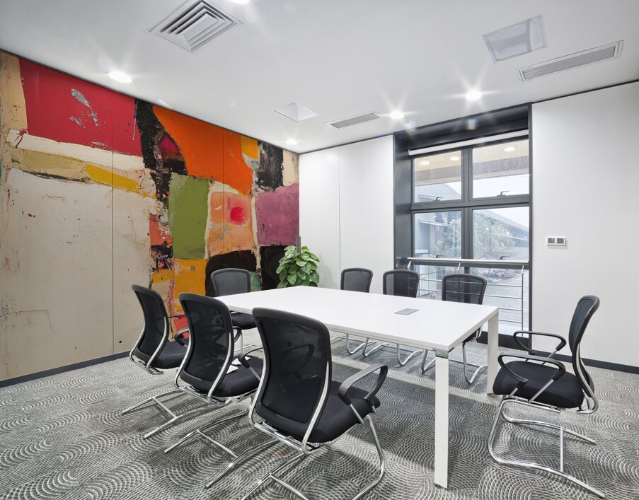 Chromatic Interplay 7H9N2P 58 Wall Printing