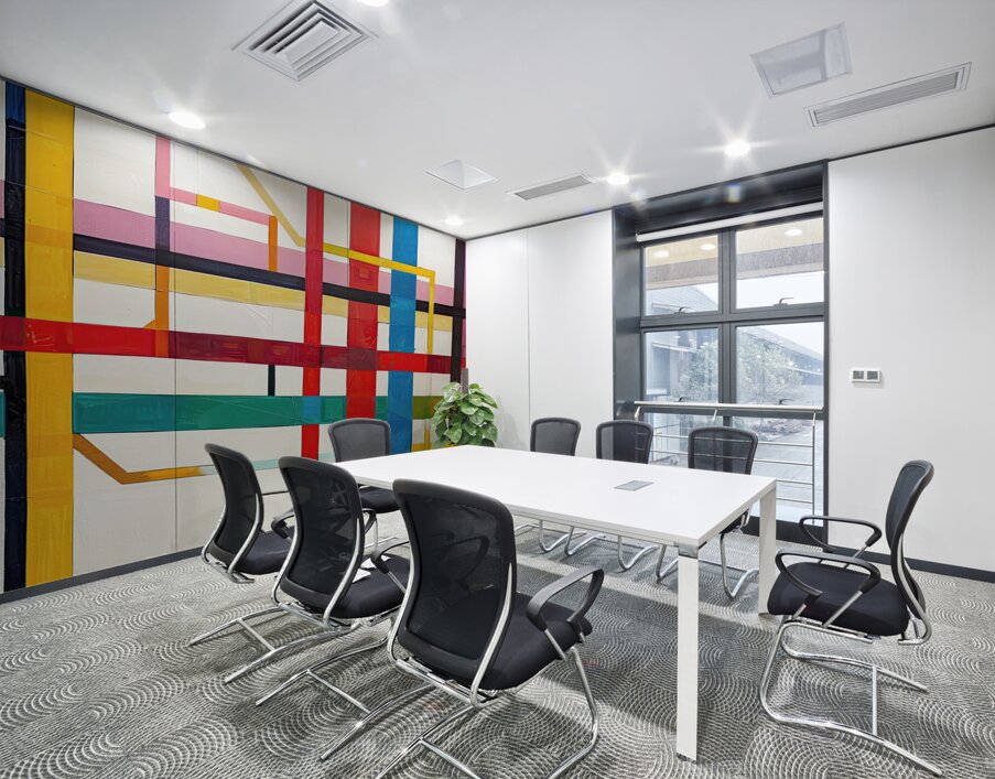 Chromatic Interplay 7H3N2P 45 Wall Printing