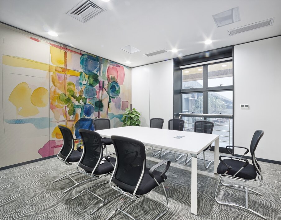 Chromatic Interplay 7H3N2P 47 Wall Printing