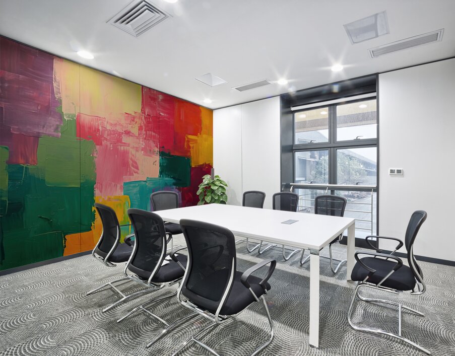 Chromatic Interplay 7HG92N 55 Wall Printing