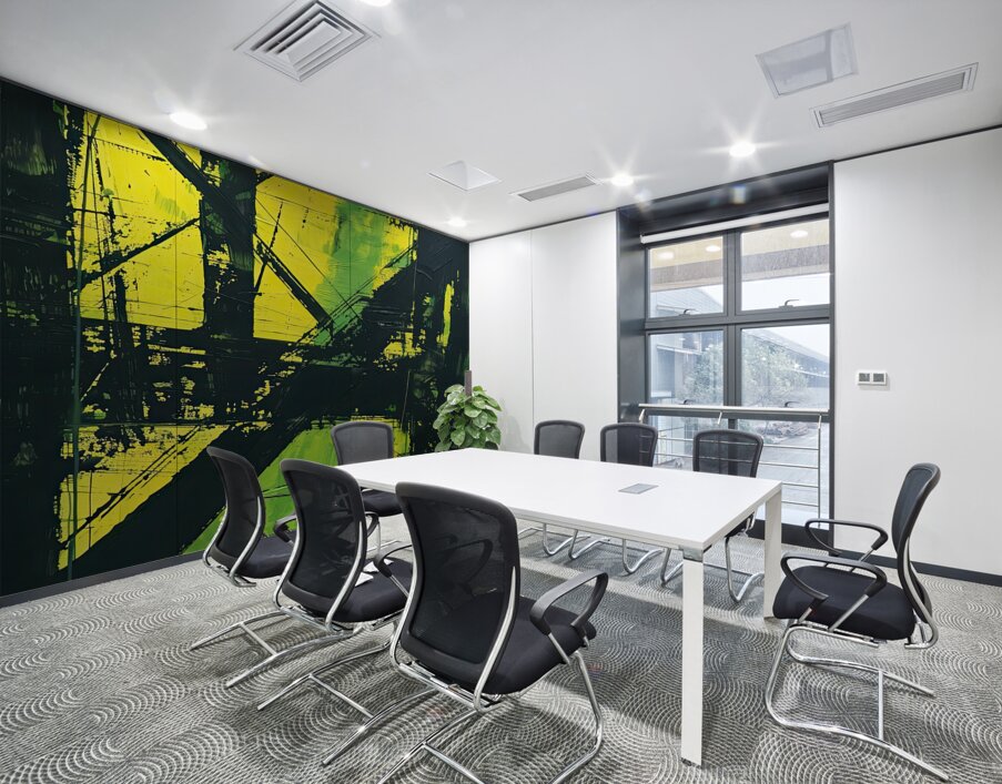 Chromatic Interplay Y23K49 60 Wall Printing