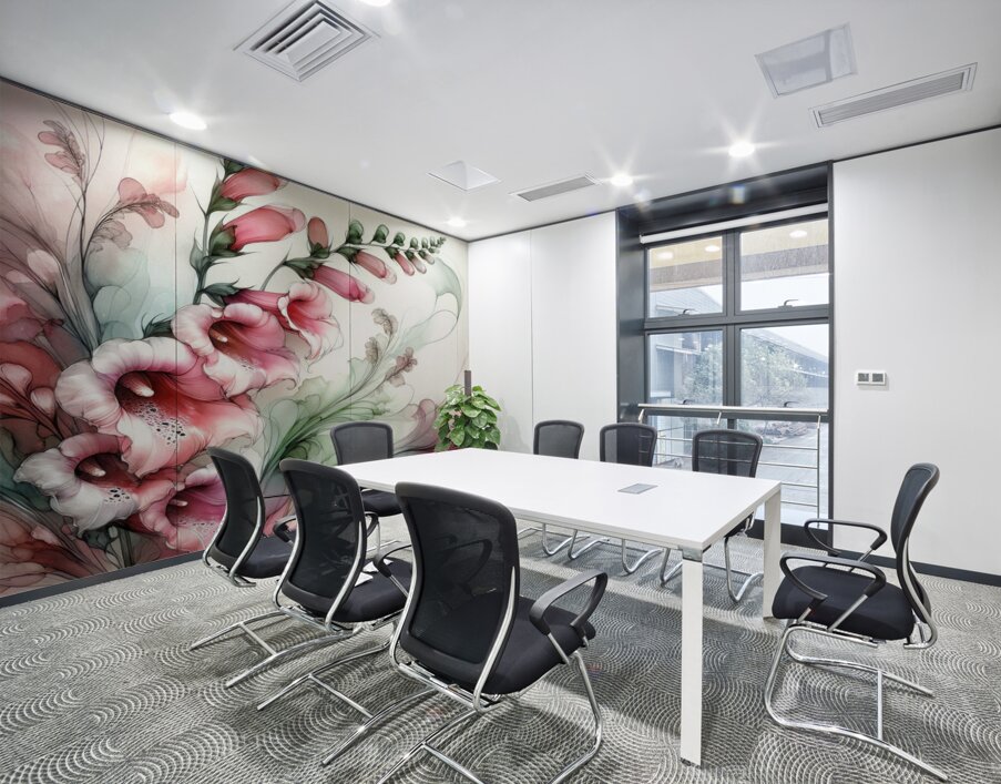 Ethereal Blooms – Whispering Foxgloves Wall Printing