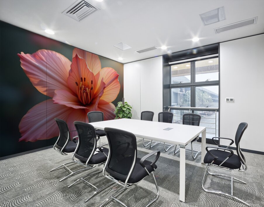 Flux Dev Create a series of artistic flower image Wall Printing