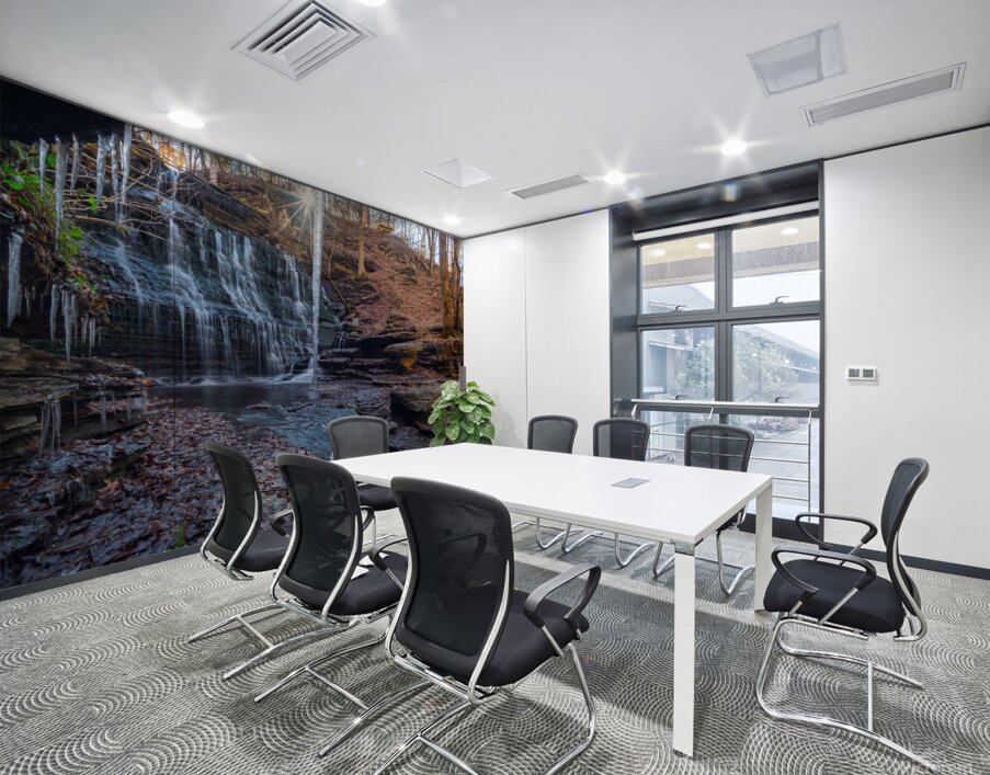 B58A0069 Machine Falls Wall Printing