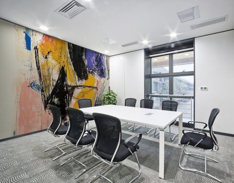 Chromatic Interplay Y59H7N 57 Wall Printing