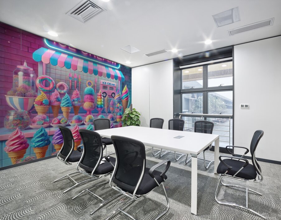 Colorful ice cream 3 Wall Printing