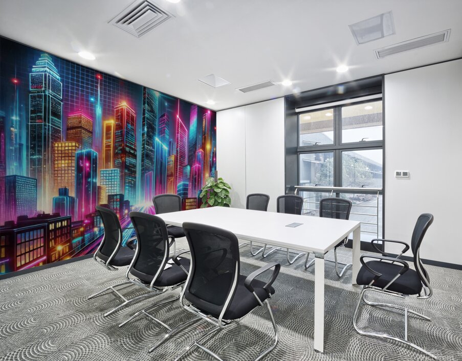 City buildings 17 Wall Printing