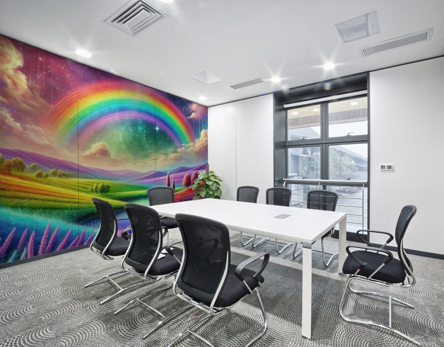 charming colorful nature 8 Wall Printing