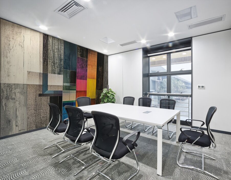 Chromatic Intersections 7B9P2H 55 Wall Printing