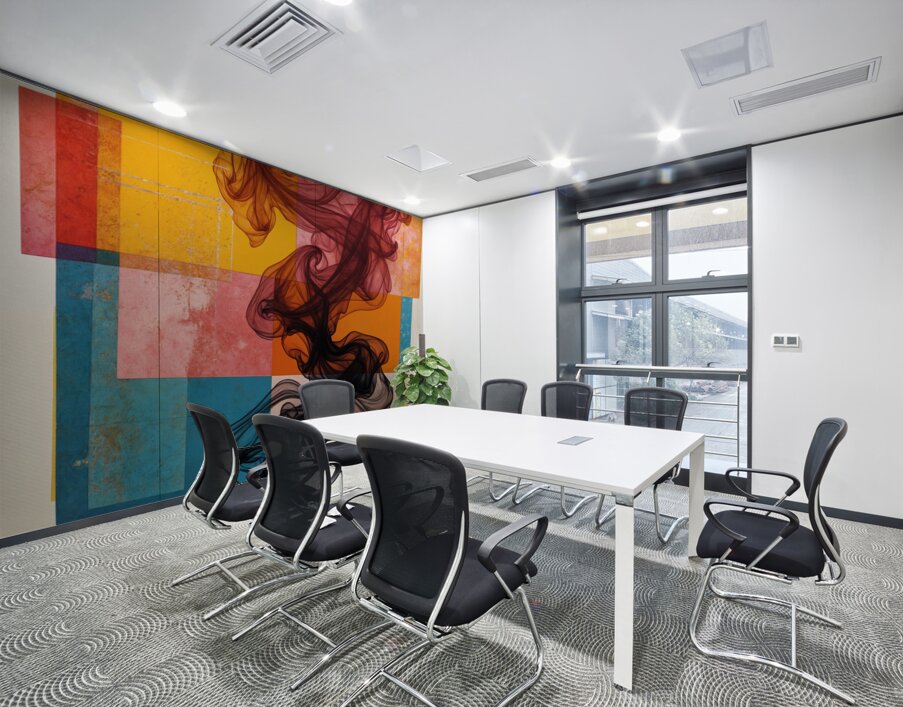 Geometric Medley  Wall Printing