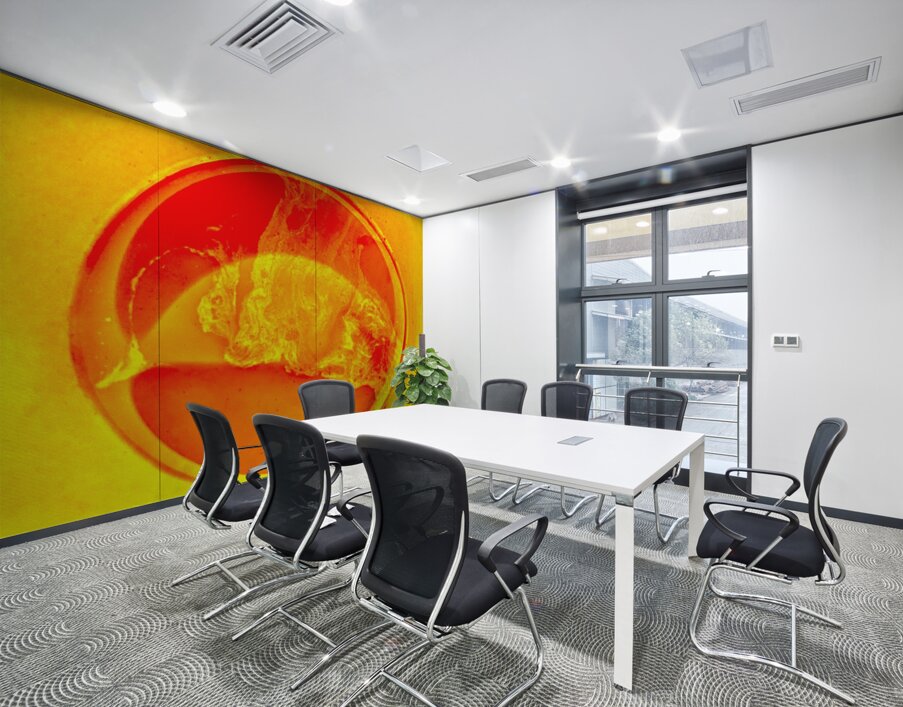 Cercle de feu Wall Printing