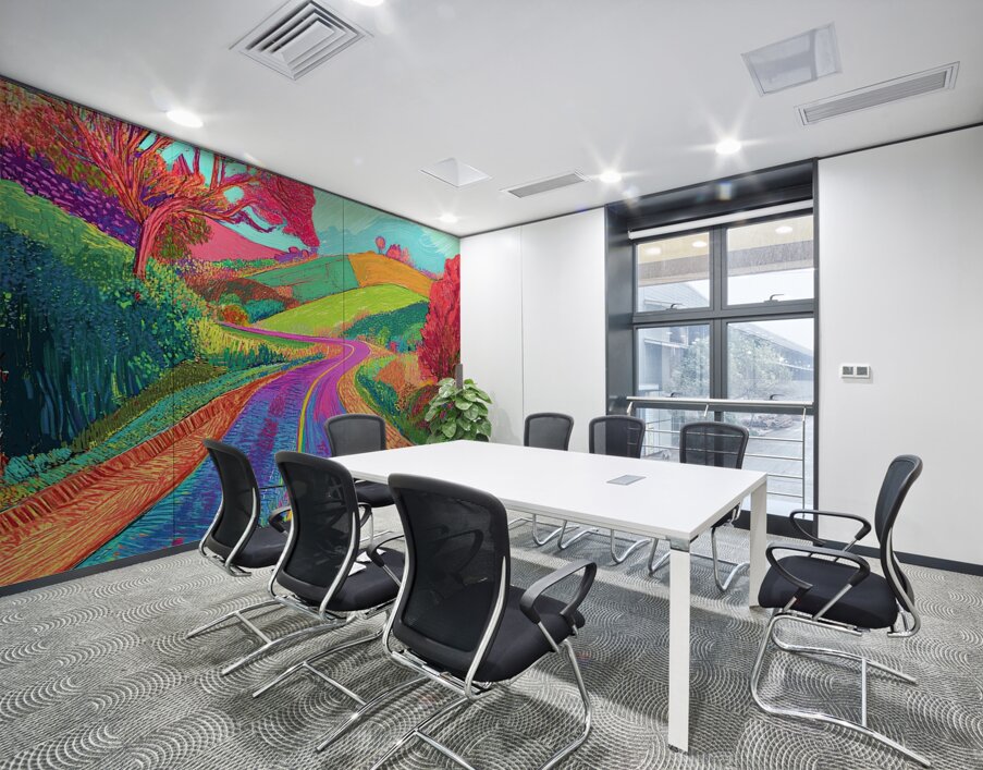 Chromatic Journey 2P9H7N 57 Wall Printing