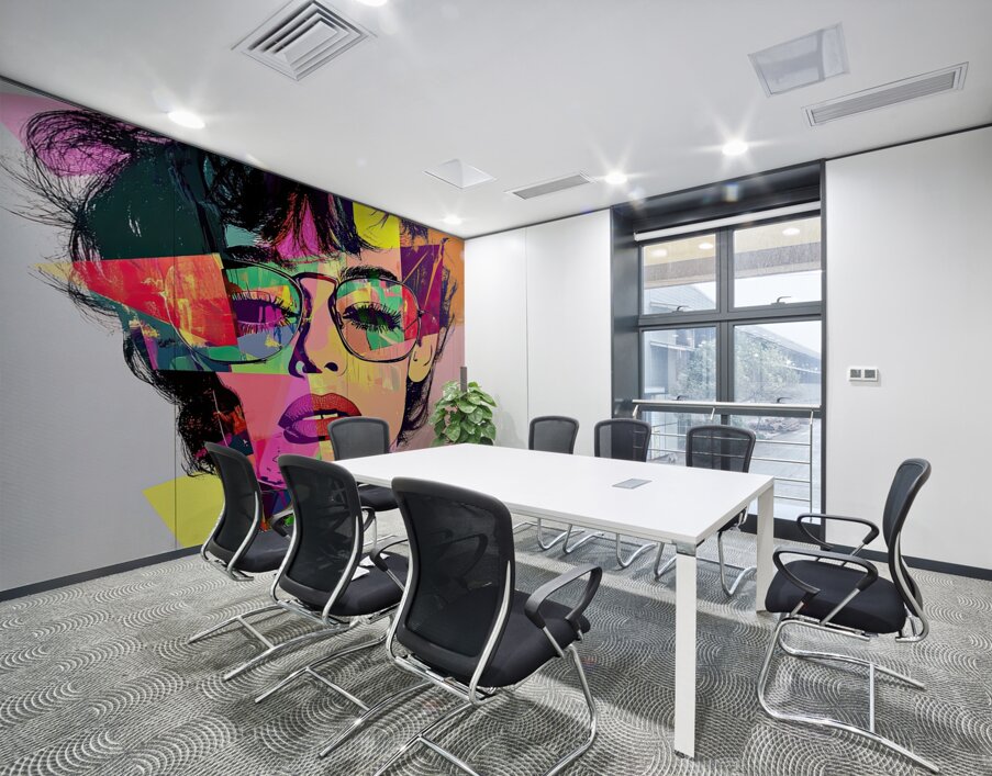 Chromatic Muse 2P9H3N 55 Wall Printing