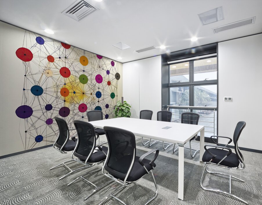 Chromatic Network H92P3Z 55 Wall Printing