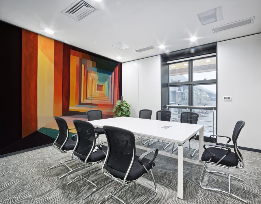 Chromatic Passage 7P3H2N 52 Wall Printing