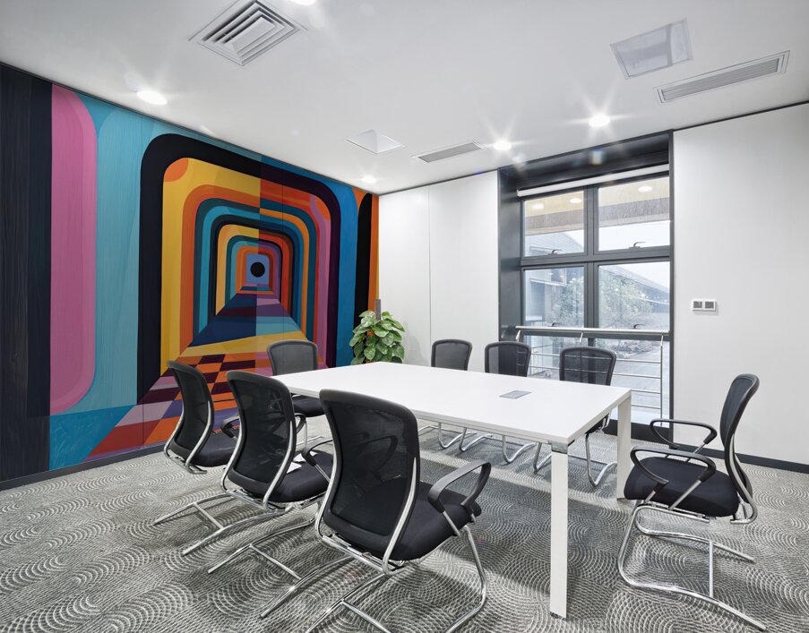 Chromatic Passage 7H9N2Z 64 Wall Printing