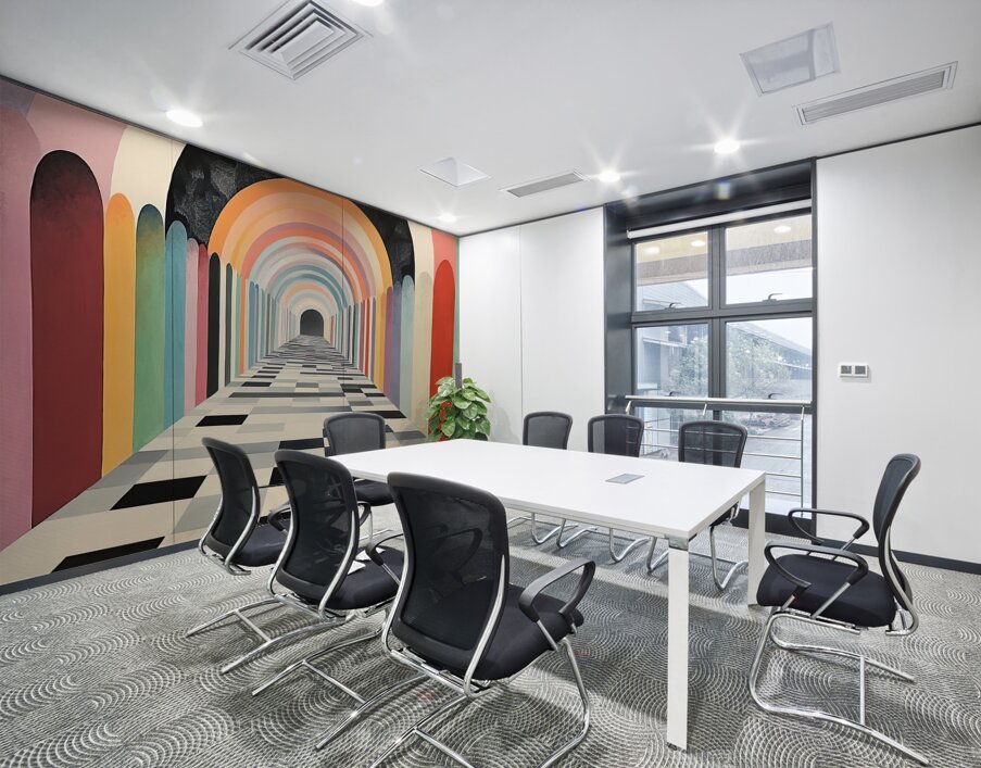 Chromatic Passage N92H5Z 57 Wall Printing