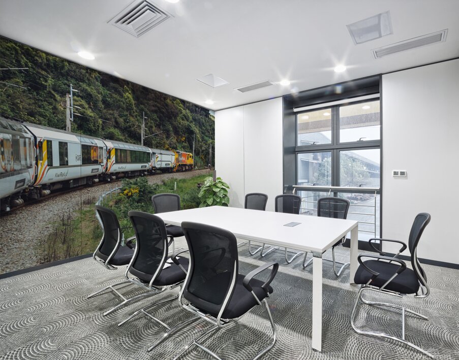 Tourist Train Wall Printing