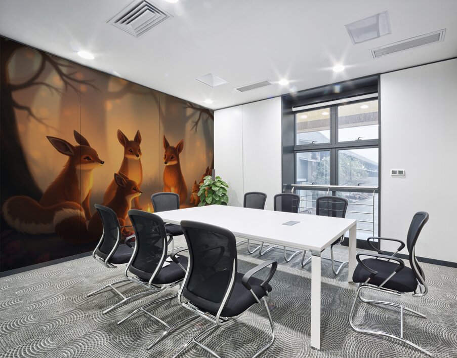 A digital painting depicting a soft dreamy atmosp Wall Printing