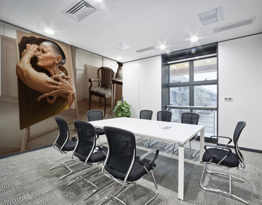 Embrace of Art  Wall Printing