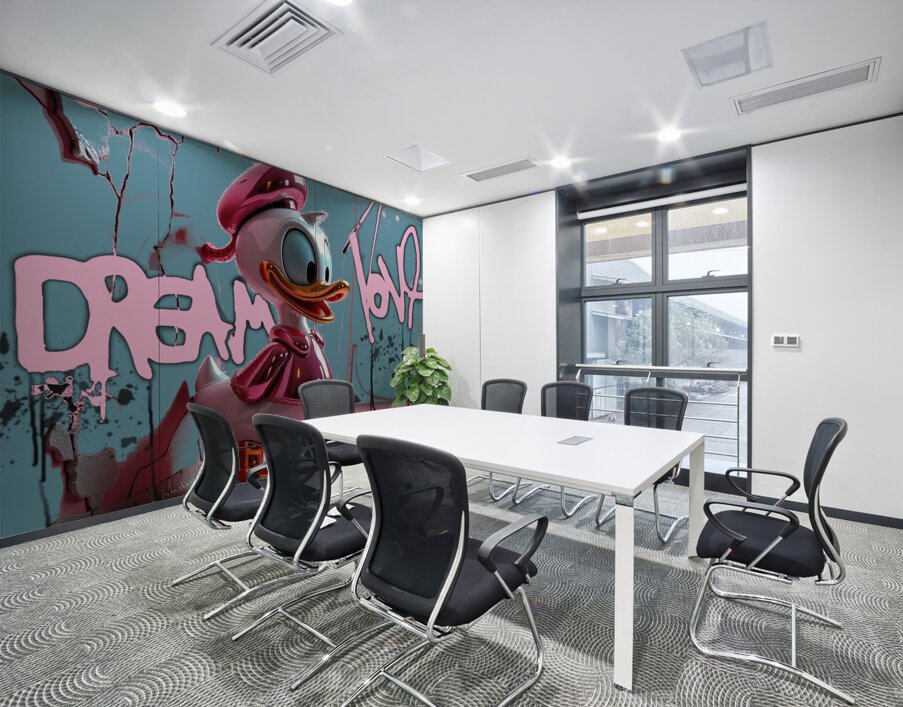 donald duck Wall Printing