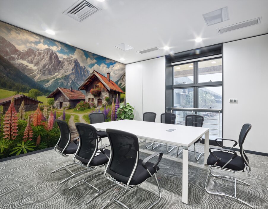 Chemin d alpage Wall Printing