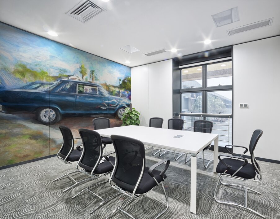 1962 Blue Chevy II Nova X100 1 Wall Printing