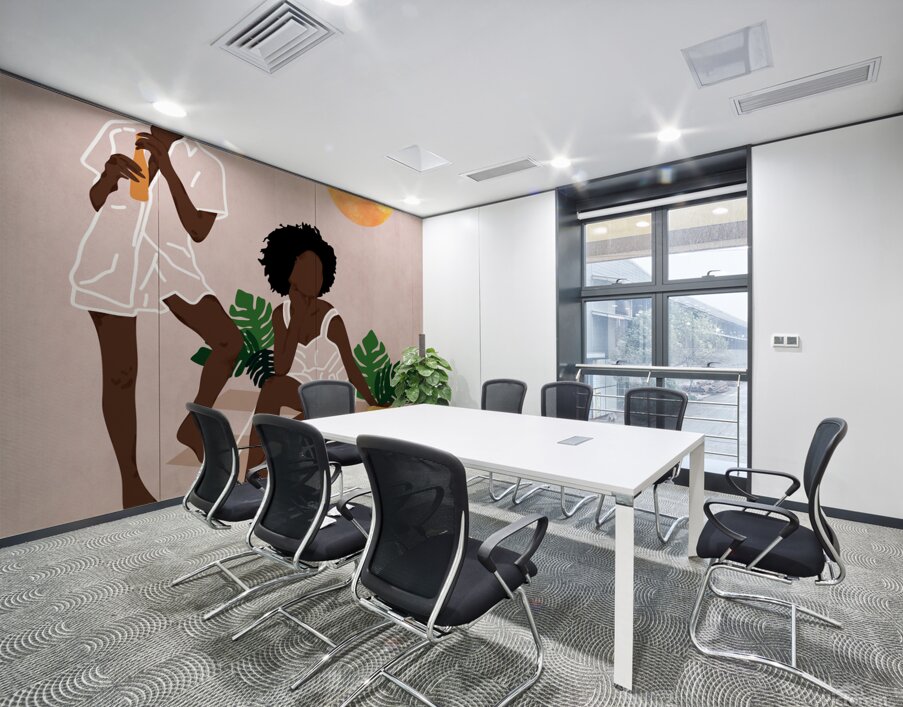 Sunlit Queens Wall Printing