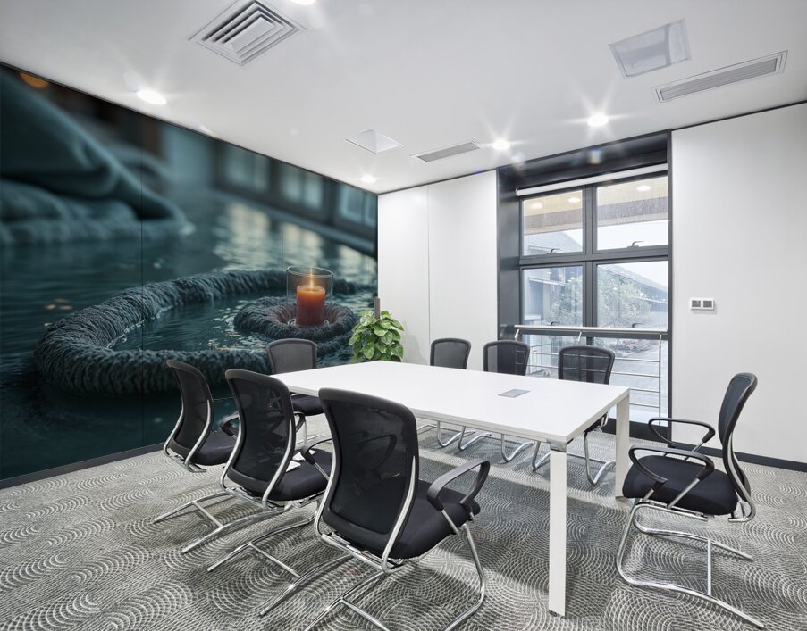  Pause and Reflect  Wall Printing