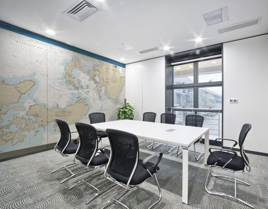 Woods Hole Map Wall Printing