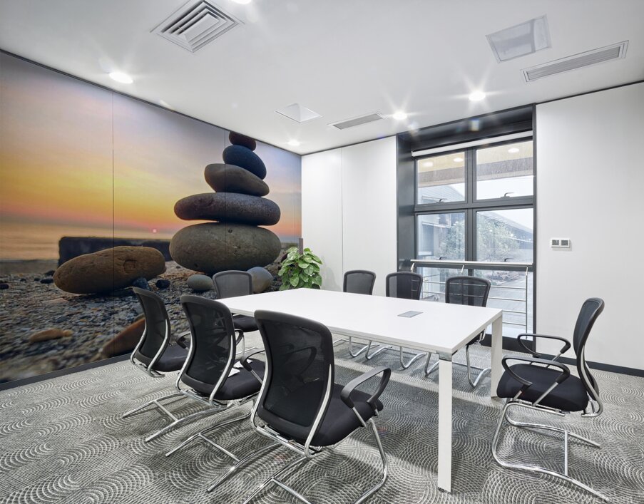 Zen Rocks Wall Printing