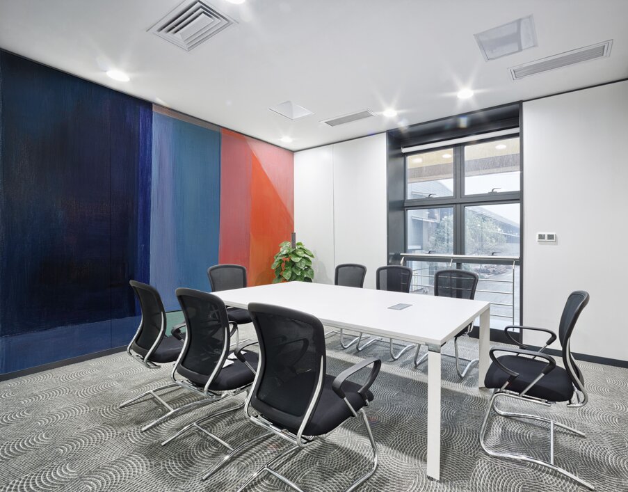 Chromatic Planes H7C9N2 48 Wall Printing