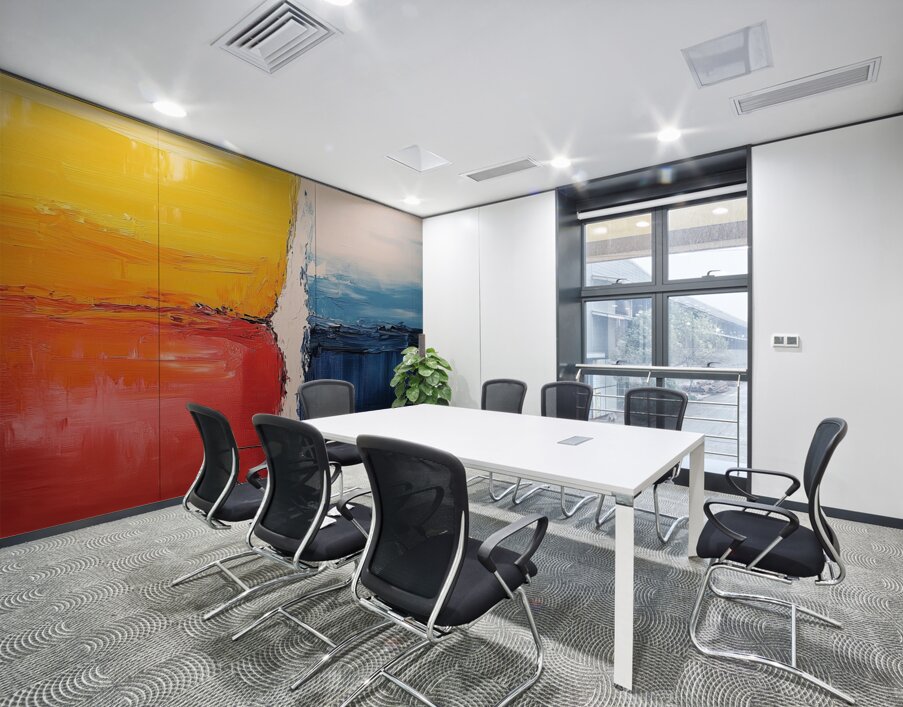 Chromatic Quartet Y92H7N 57 Wall Printing