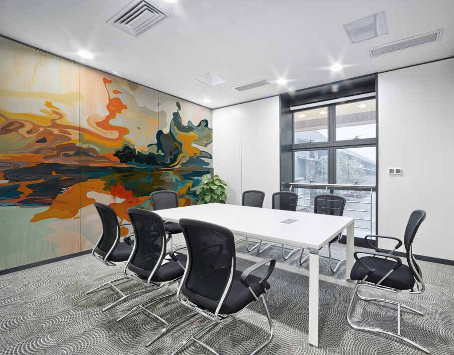 Chromatic Reflections J9N4H2 50 Wall Printing