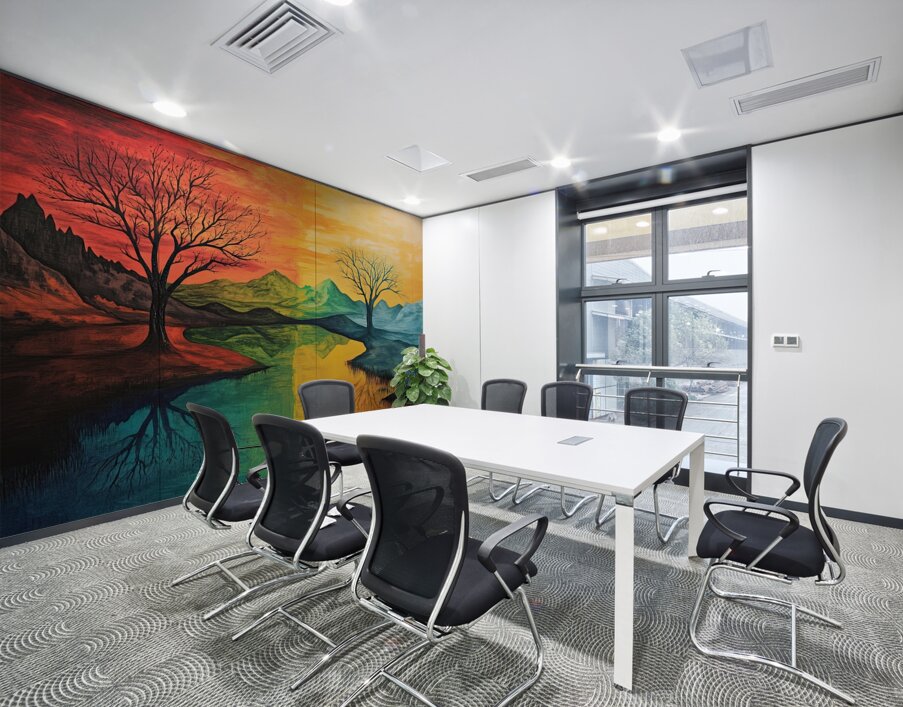 Chromatic Reflections J9H4N2 57 Wall Printing