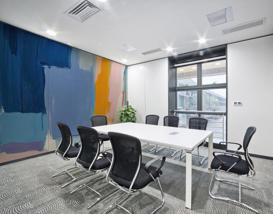 Chromatic Resonance 48H9N 57 Wall Printing