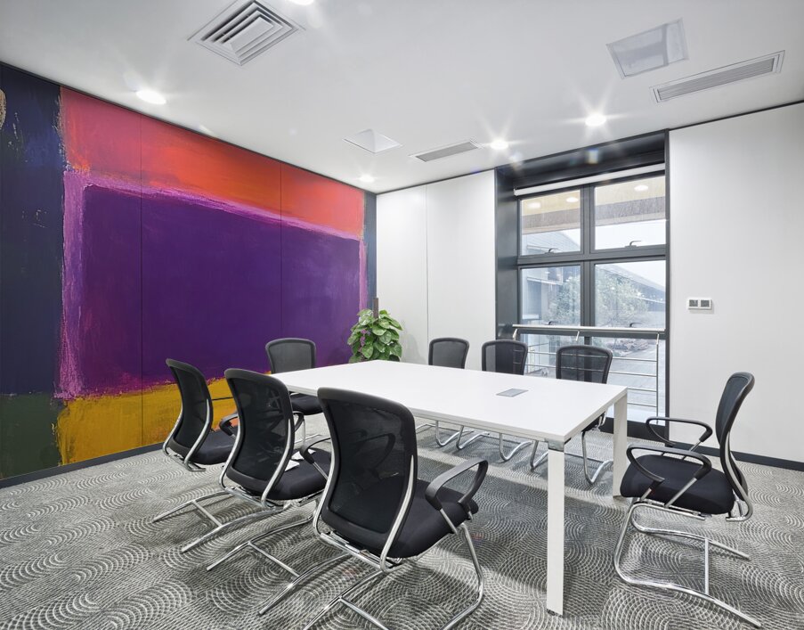 Chromatic Resonance H3N9B2 52 Wall Printing