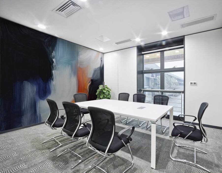 Chromatic Resonance H3N9P2 58 Wall Printing