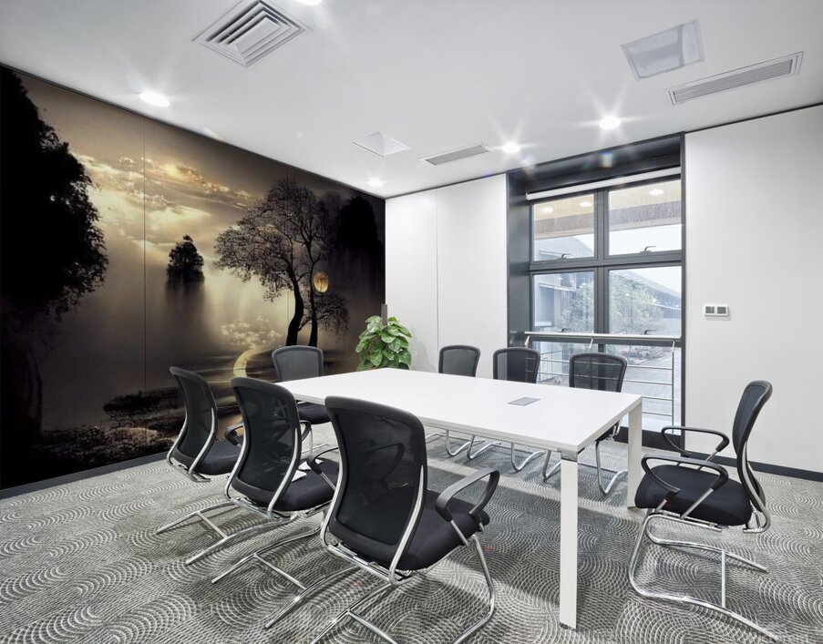 Moonlit Night Wall Poster — Transform Your Spac Wall Printing