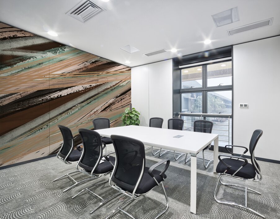 Earthbound Currents  Wall Printing