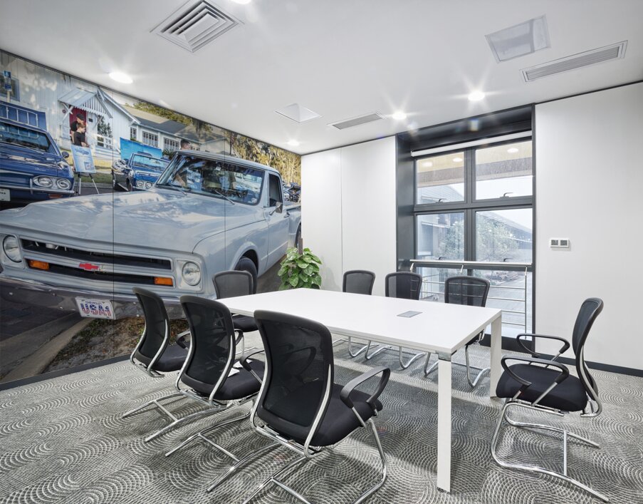 1967 Gray Chevrolet Stepside C10 Stepside Pickup Truck X11 7 Wall Printing