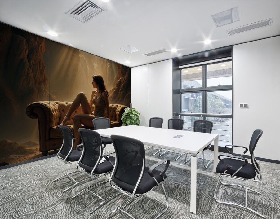 Isolation and Contemplation  Wall Printing