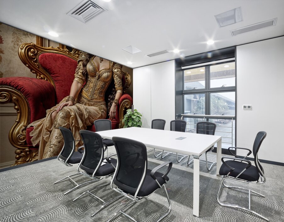  Cloaked in Elegance  Wall Printing