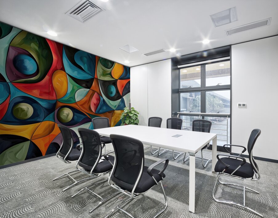 Chromatic Rhapsody 79B2D3 59 Wall Printing