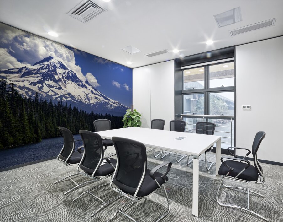 Mountain and Lake Mt. Hood Wall Printing