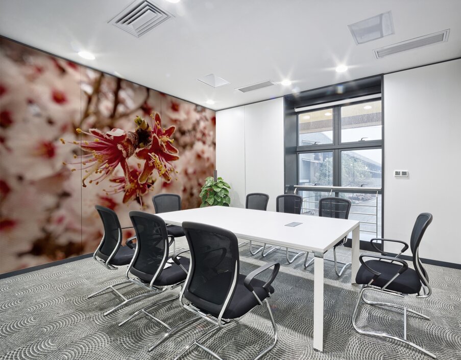 Anuncio de la primavera Wall Printing