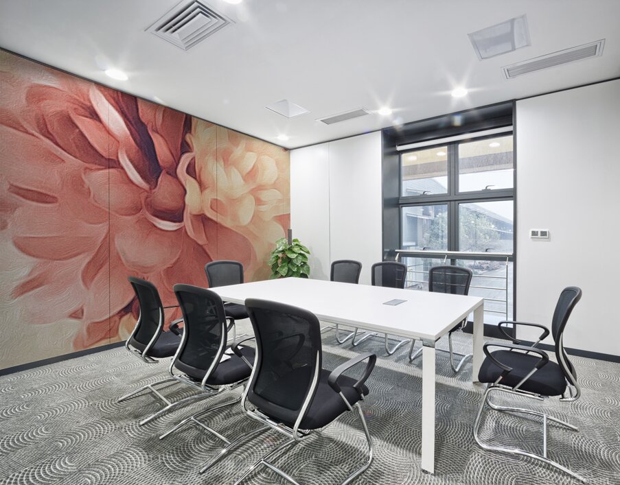 blooming flower Wall Printing