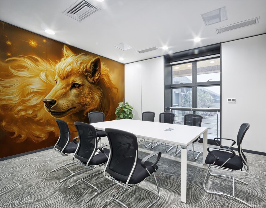 The fox is the thinker of the forest and the owner of mental tricks. Wall Printing