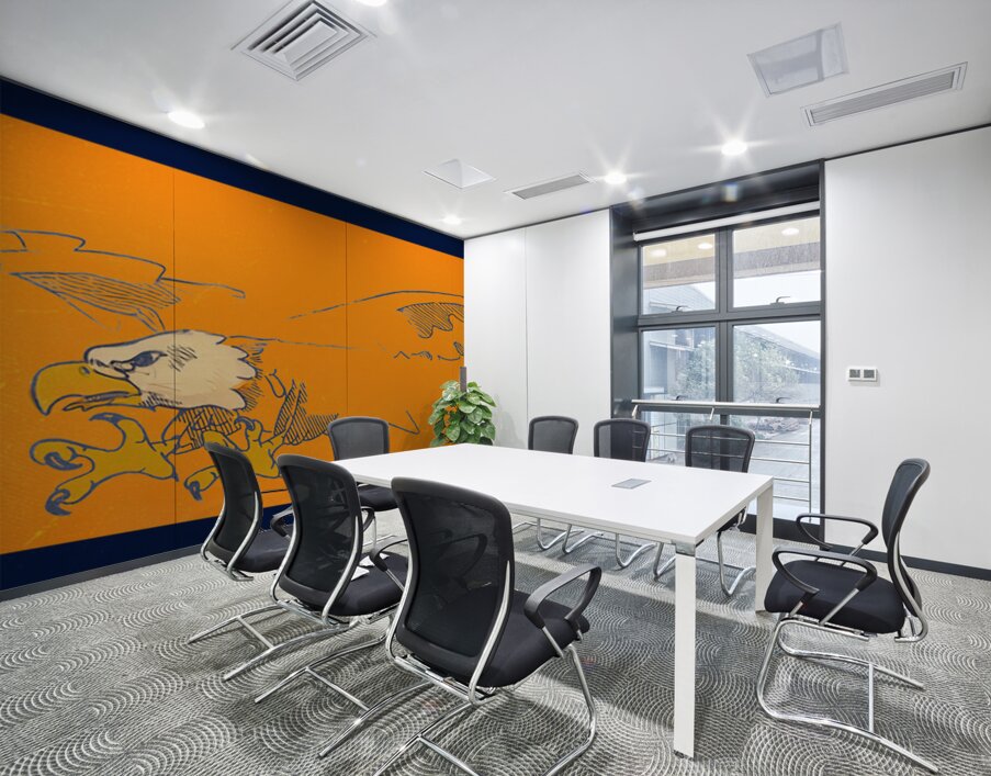 1950s auburn art Wall Printing